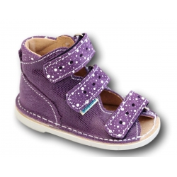 Adamki profilaktyczne buty wzór 015NM kolor Fiolet/fiolet kropeczki