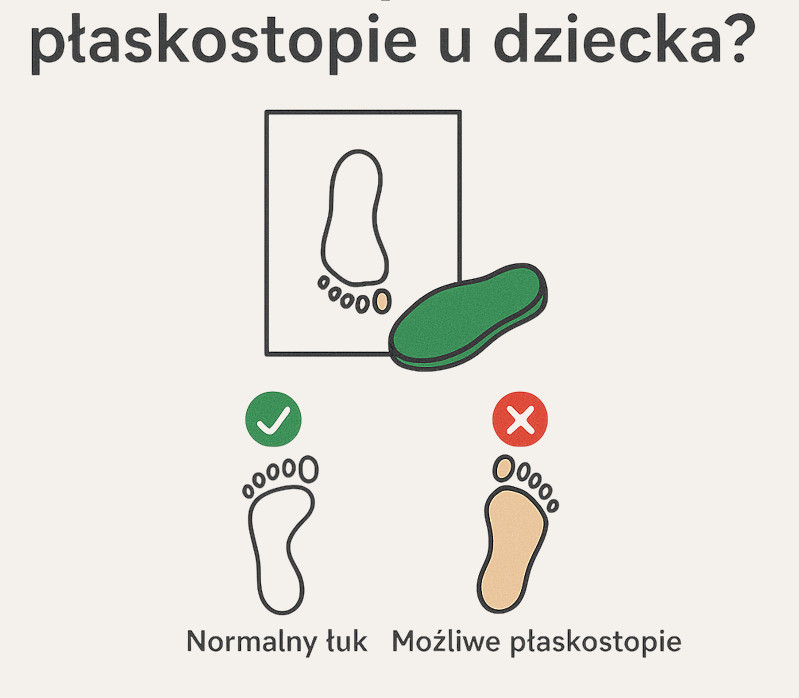 jak rozpoznać płaskostopie u dziecka