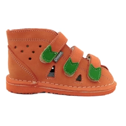 Buty profilaktyczne Daniel wzór 220 - pomarańczowe