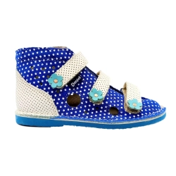 Buciki Daniel profilaktyczne 220 blue/kropki