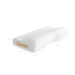 Poduszka Qmed Contour Pillow rozmiar M