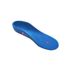 Wkładki MAZBIT INSOLES KID stopa płasko-koślawa, ból pięty - z małą wadą stóp i postawy.